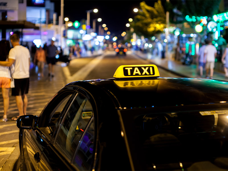 Professionnel assurance taxi